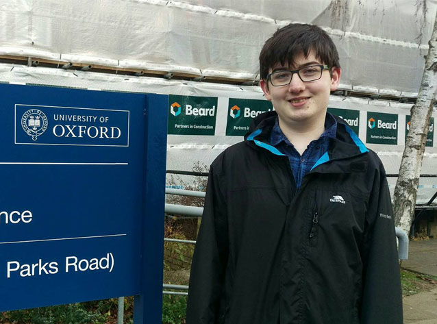 Computing Student Heads to Oxford University for The Bebras Challenge