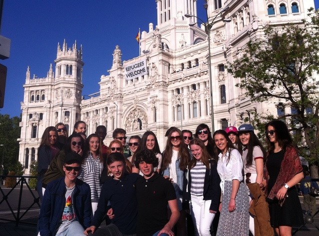 S3 Spanish Pupils FInd Delight in Learning on trip to Madrid