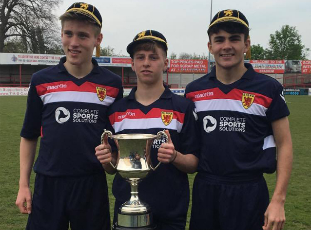 Three Aloysians play for Scotland in an Historic Victory