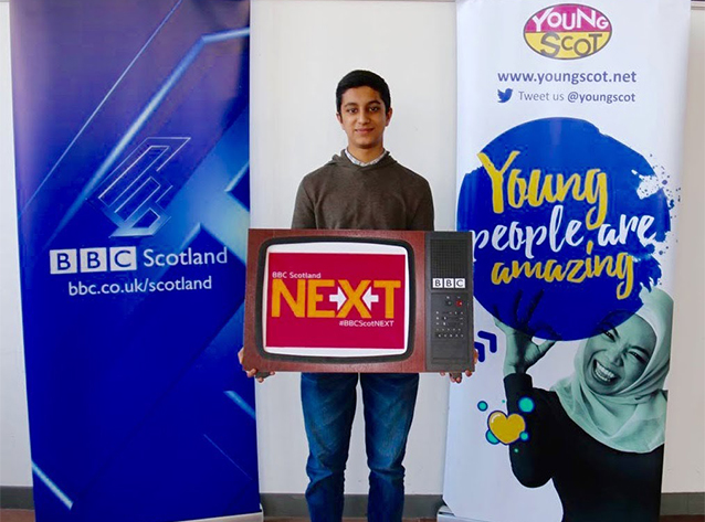 Humzah selected for YOYP 2018 Youth Panel