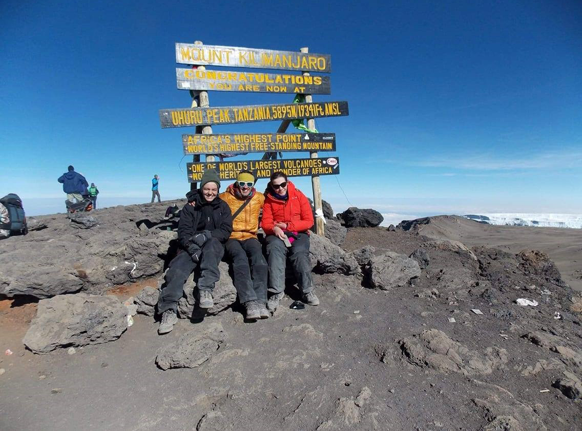 Brother and Sister Scale Mt. Kilimanjaro