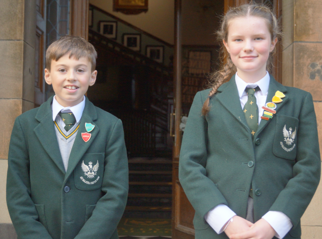 Our New Primary 7 Captains 