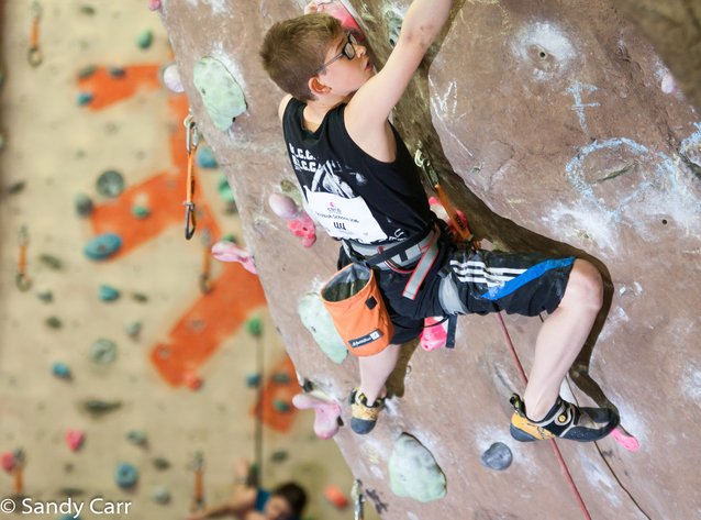 Young Aloysians Lead by Example in Scottish Schools Climbing Competition