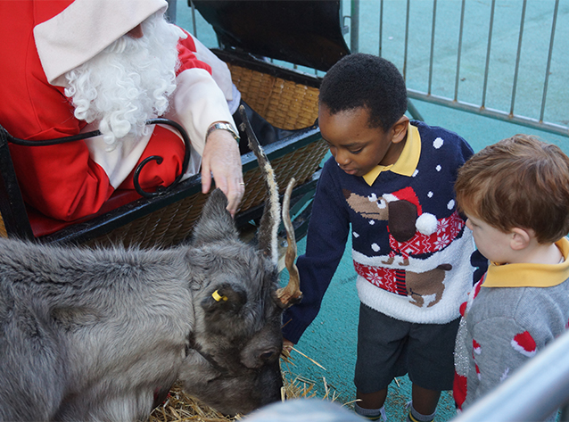 Santa Visits Junior School!