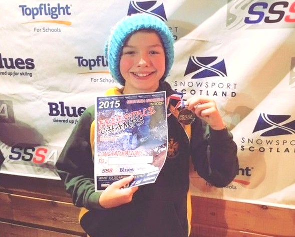 Thomas takes Gold in Scottish Schools Snowsports Events