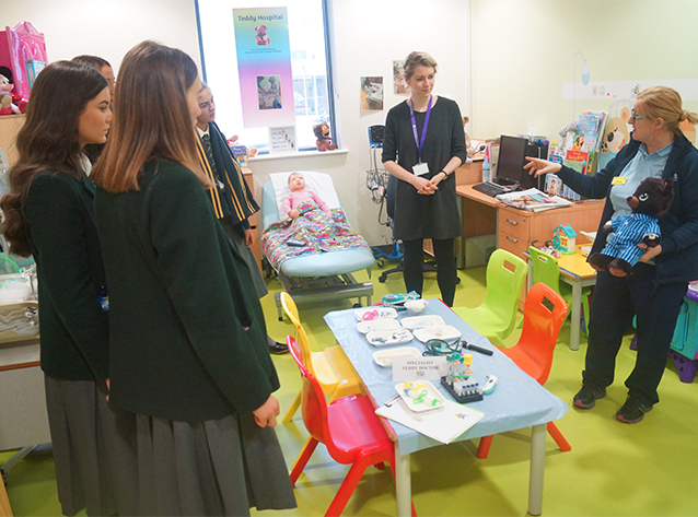 Visit to the Glasgow Childrens Hospital